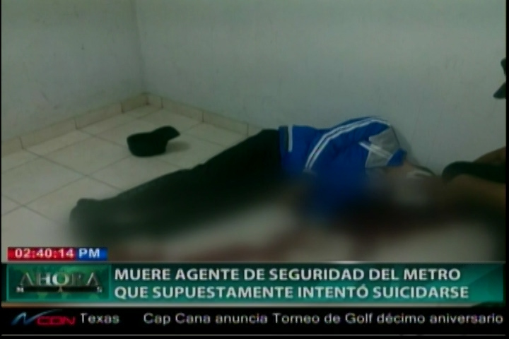 Muere Agente De La Seguridad Del Metro En Intento De Suicidio