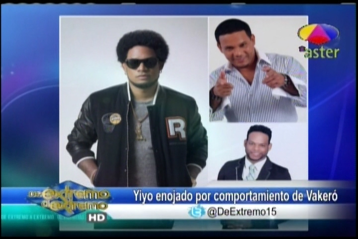Conflicto De Egos Entre Vakeró Y Yiyo Sarante