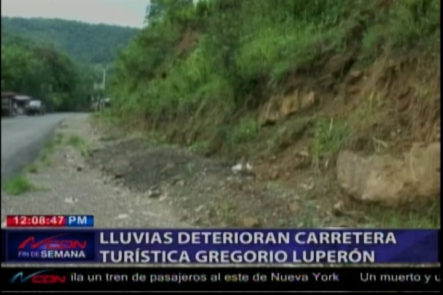 Con Las Lluvias Del Huracán Matthew Se Deteriora Aún Más La Carretera Turística Gregorio Luperón (Santiago – Puerto Plata)