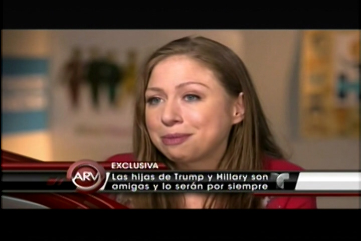 Maria Celeste Arraras Le Hace Una Entrevista Exclusiva A Chelsea Clinton
