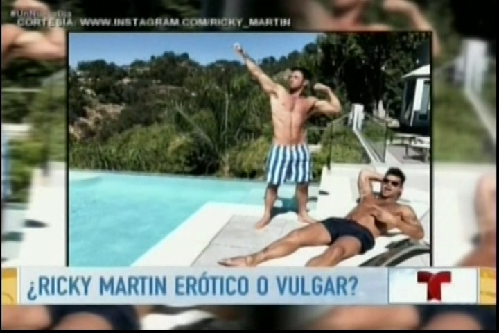 Ricky Martin Causa Polémica Con Foto