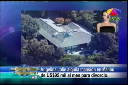 Farándula Extrema Alex Macías Analiza Cambio De Residencia De Angelina Jolie Que Alquila En Malibú Una Tremenda Masión En 95 Mil Dólares