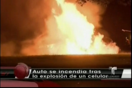 Explosión De Un Samsung Galaxy Note 7 Incendió Un Carro En Florida