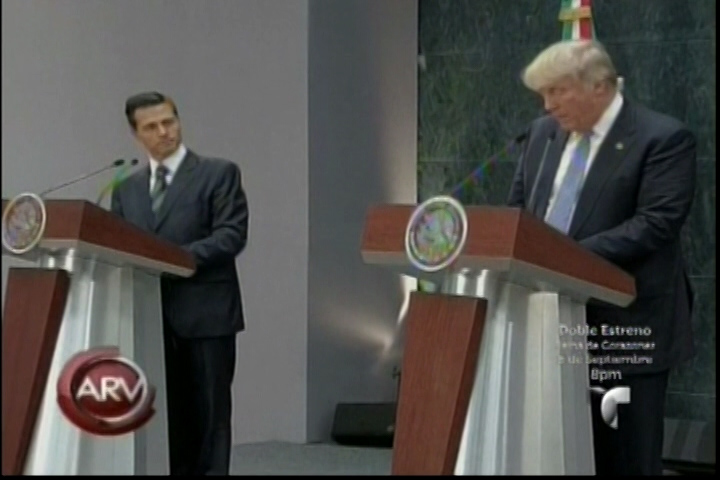 Peña Nieto Comete Un “gran Error” Al Recibir A Donald Trump, Lo Cual Ha Generado Protestas En Mexico