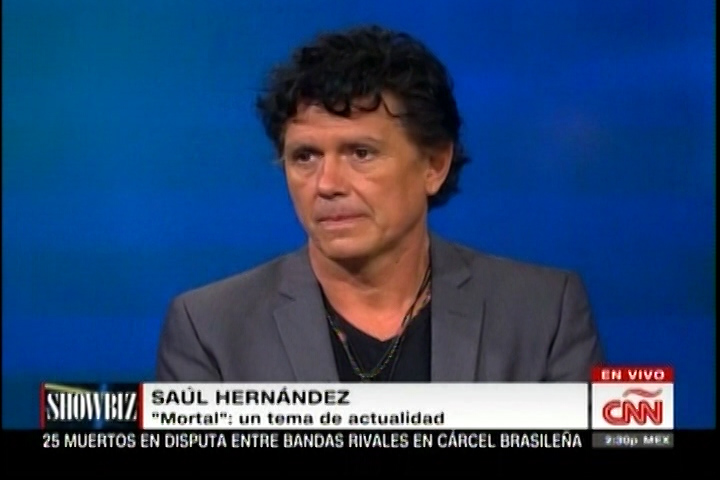Saúl Hernández Presenta “Mortal” En Showbiz