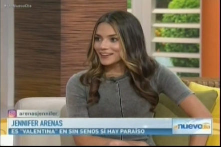 Entrevista Exclusica Con La Actriz Jennifer Arenas ¨ Valentina  ¨  Sin Senos No Hay Paraíso