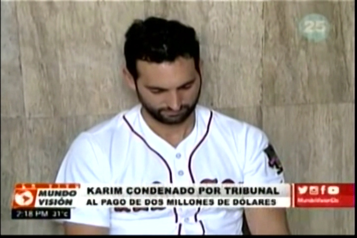 Karim Abu Naba’a Condenado Por Falsificación