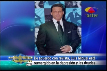 Farándula Extrema Jary Ramírez Comenta La Situación Real Del Cantante Luis Miguel, Quien Está Sumergido En La Depresión Y Las Deudas