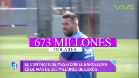 Revelan Todo Sobre El Mega Contrato De Lionel Messi