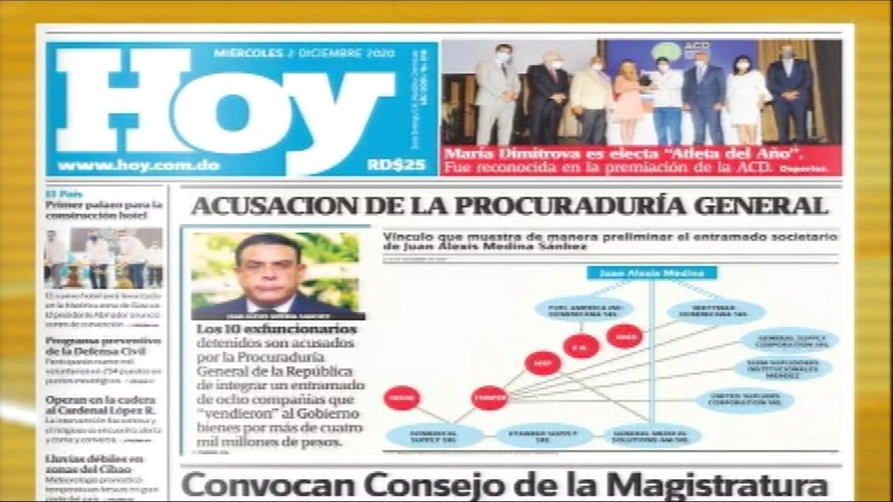 Las Principales Portadas De Los Periódicos En El Día De Hoy 02 De Diciembre Del 2020