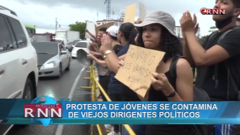 Protesta De Jóvenes Se Contamina De Viejos Dirigentes Políticos