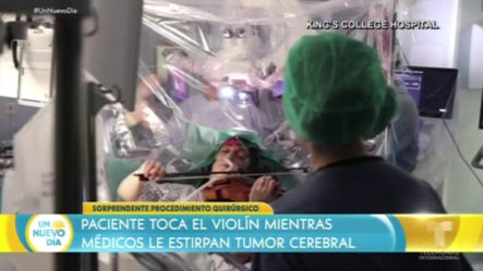 Mujer Toca El Violín Mientras Le Quitaban Un Tumor Cerebral