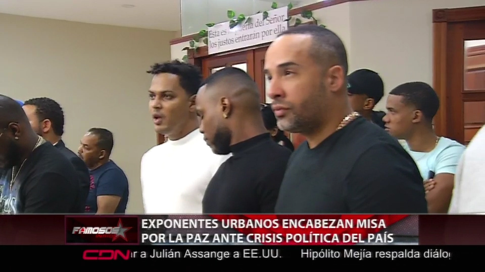 Urbanos Realizan Misa Por La Paz Ante Crisis Política