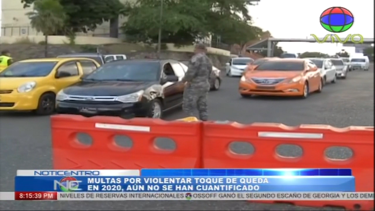 Multas Por Violentar Toque De Queda En 2020, Aún No Se Han Cuantificado