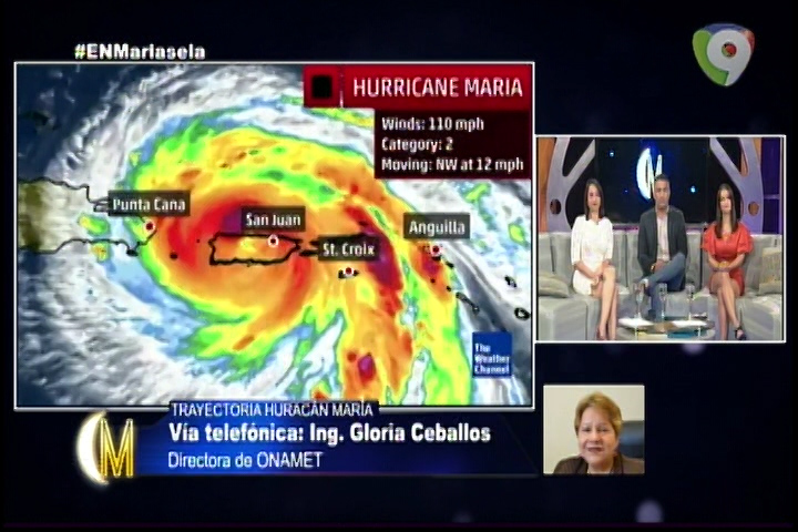 Conexión Vía Telefónica Con El Subdirector Del COE José Luis Germán Y La Ing. Gloria Ceballos