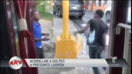 En Al Rojo Vivo Presentan Video De Ladrón En Guagua Pública RD