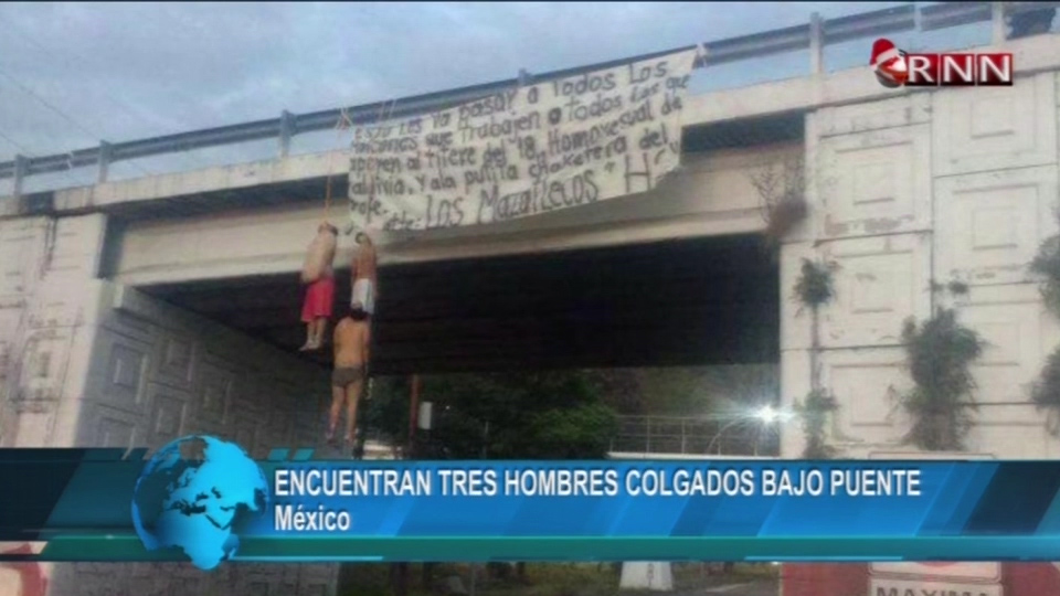 Encuentra Tres Hombres Colgados Bajo Puente En Mexico