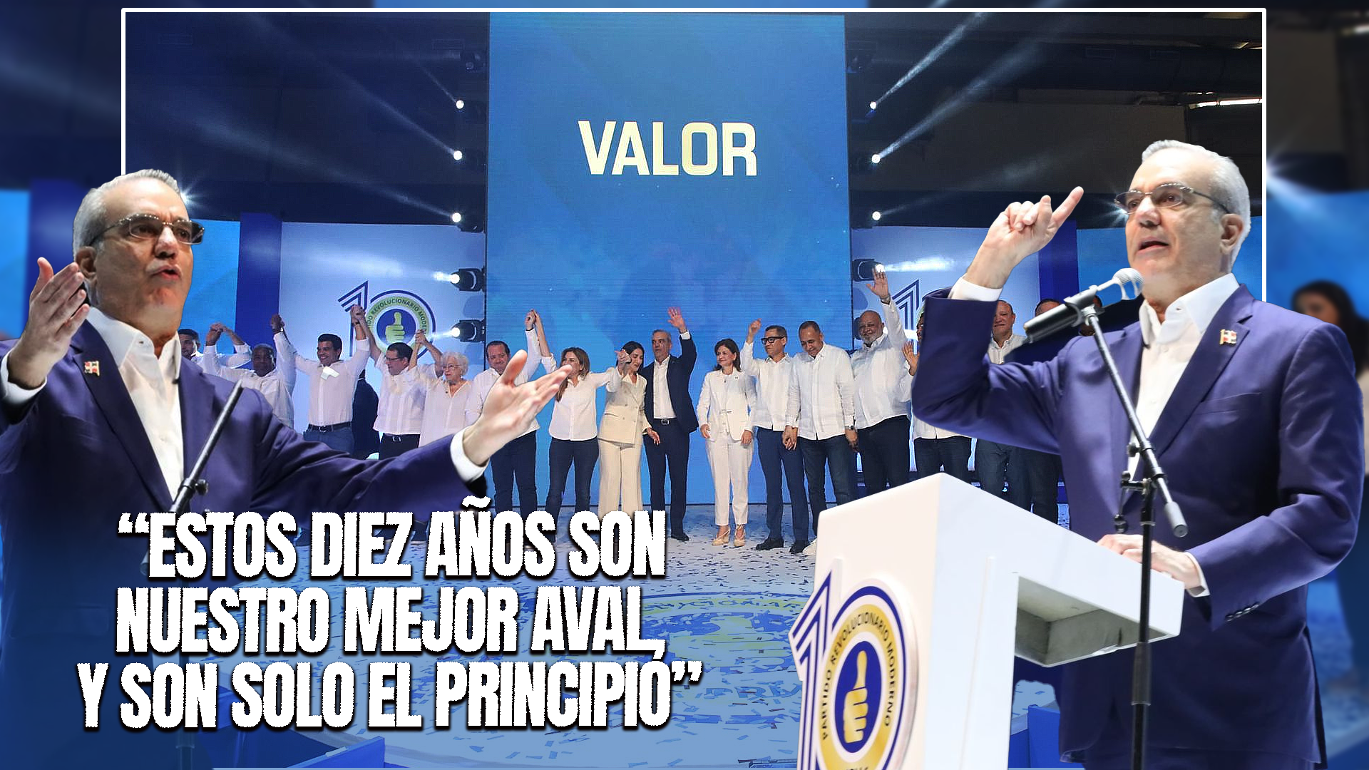 Luis Abinader: “El PRM Es La Mejor Herramienta Para Enfrentar Los Desafíos Del Futuro”