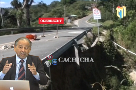 Huchi Lora Presenta Reportaje De Cómo Están Las Carreteras Hechas Por ODEBRECHT