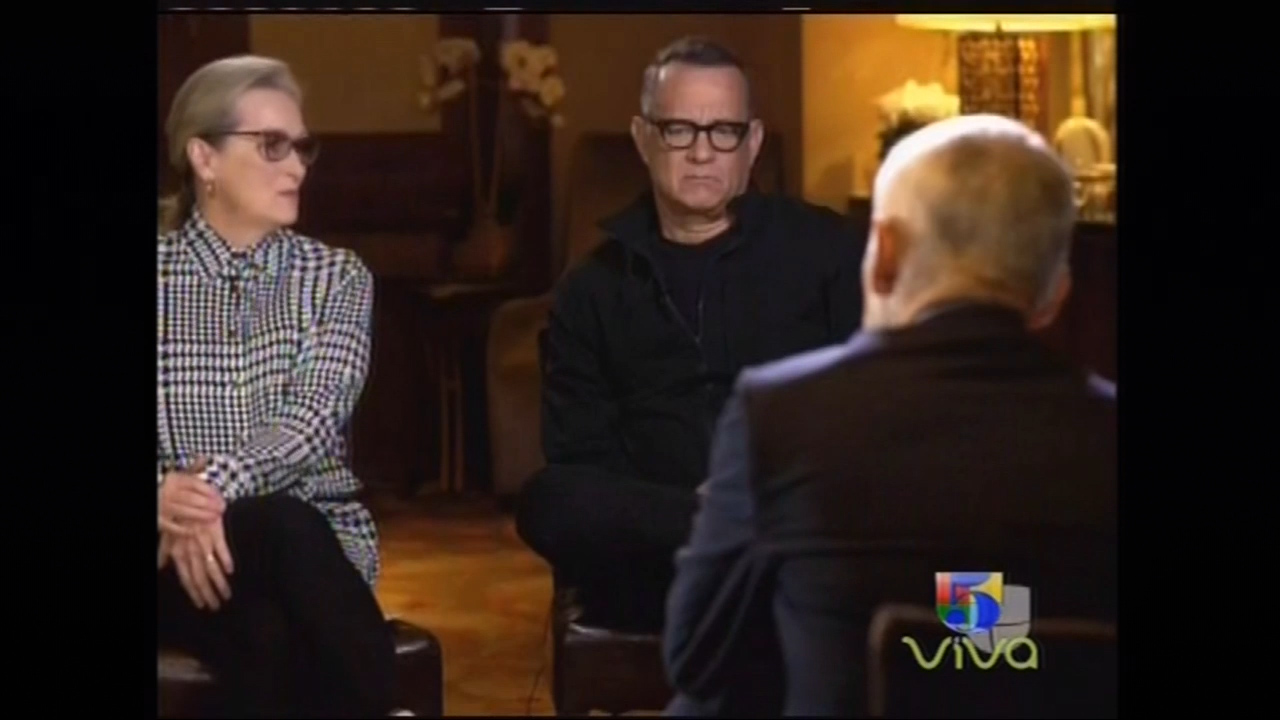 Jorge Ramos Entrevista A Tom Hanks Y Meryl Streep