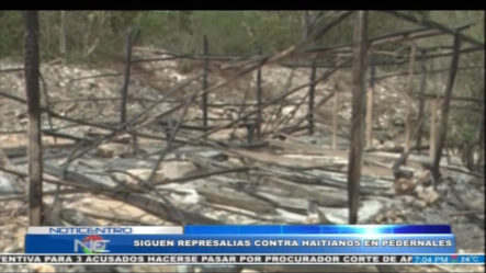 Siguen Represalias Contra Haitianos En Pedernales, Prenden Fuego A  Casas De Trabajadores Agrícolas