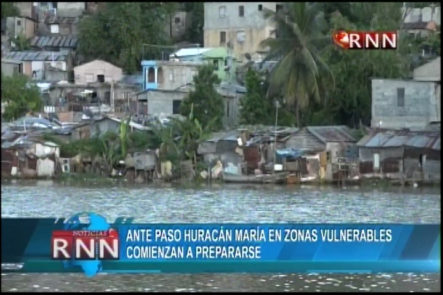 Zonas Vulnerables Comienzan A Prepararse Para El Huracán María