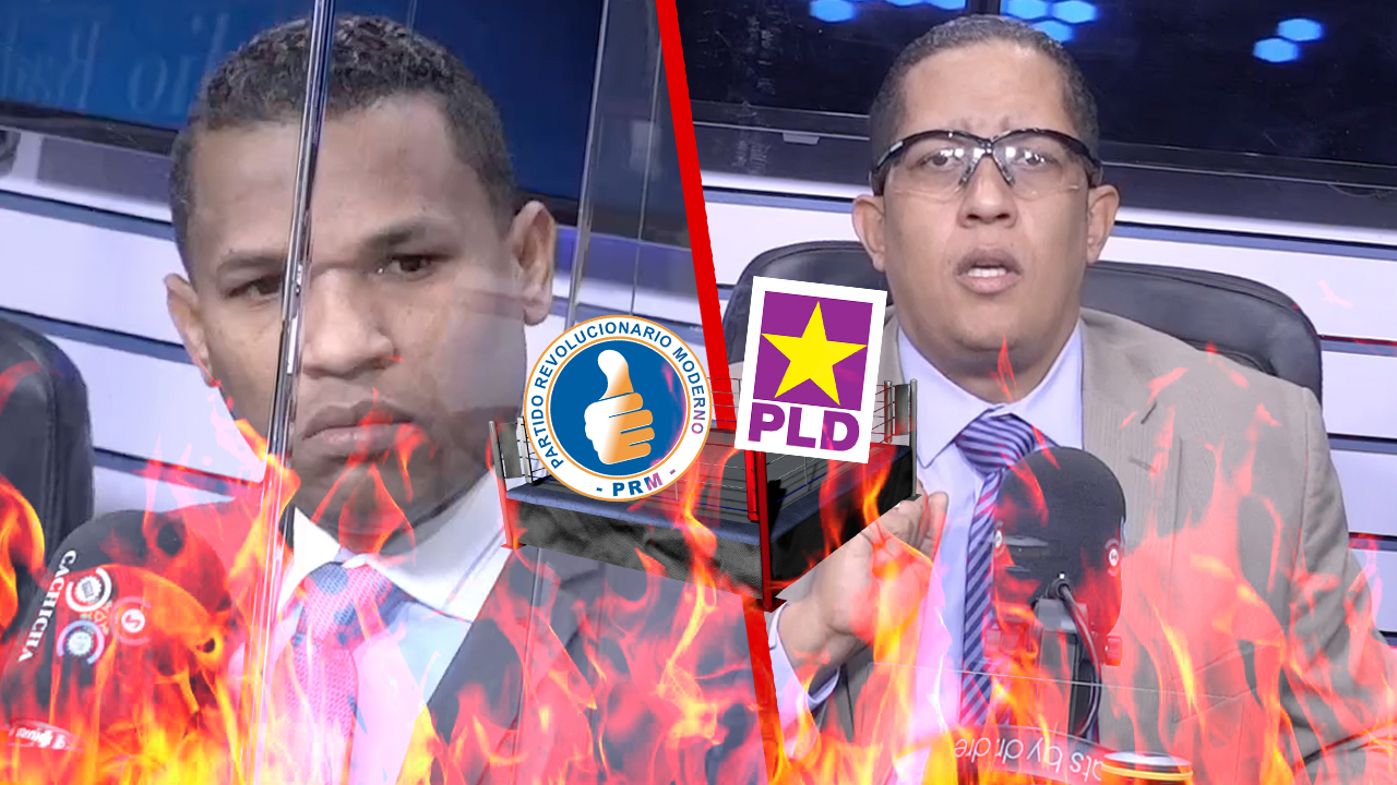 Comunicadores CASI SE MATAN En Vivo Y Discuten Feamente Por El PLD Y PRM
