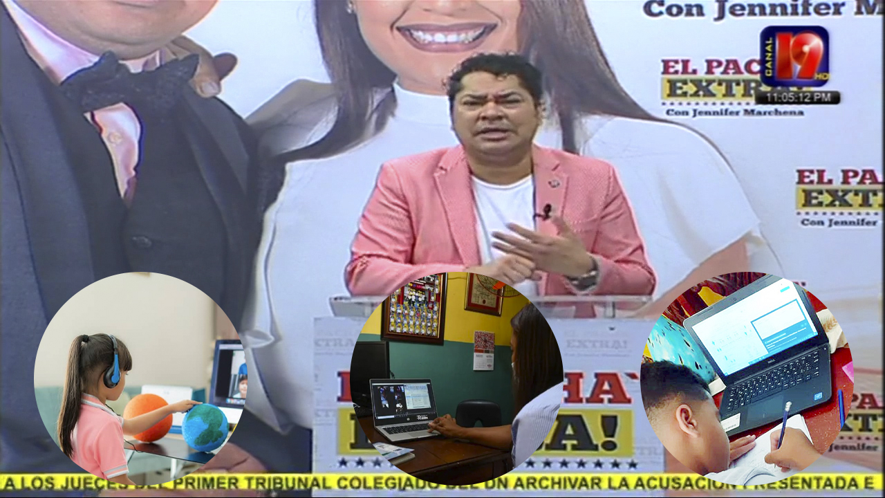 El Pacha Felicita La TV Y La Radio Por Ser La Salvación De Las Clases Virtuales