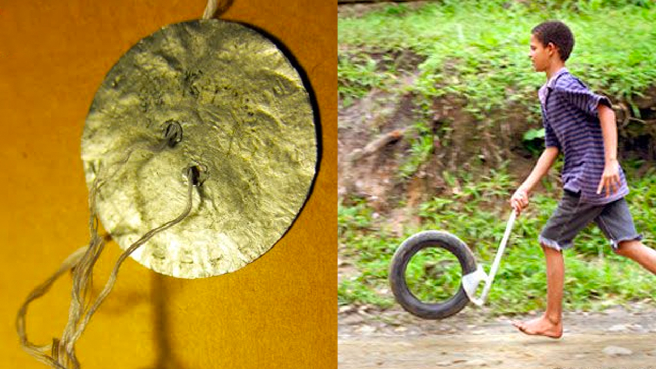 La Creatividad De Los Niños De Antes Para Hacer Sus  Propios Juguetes