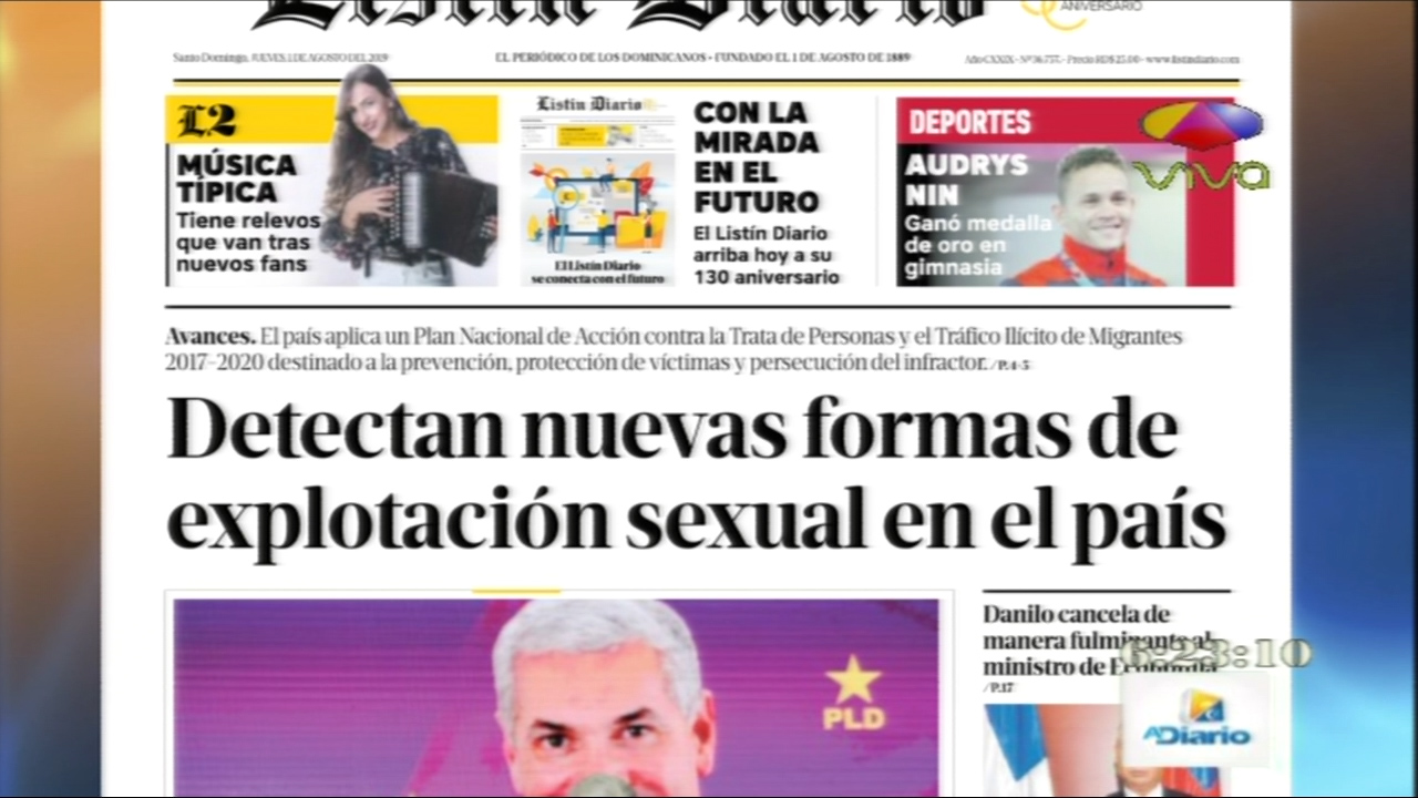 Informaciones En Las Portadas Los Periódicos Del Día De Hoy 1 De Agosto Del Año 2019