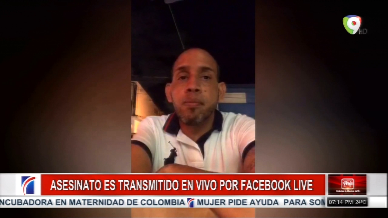 ¡CAPTADO EN VIVO! Hombre Hacía Una Transmisión Y Fue Asesinado