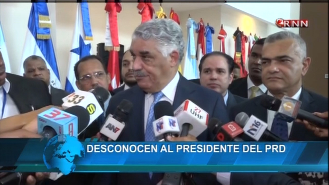 Perredeístas Se Empantalonan Y Desconocen A Miguel Vargas Como Presidente Del PRD