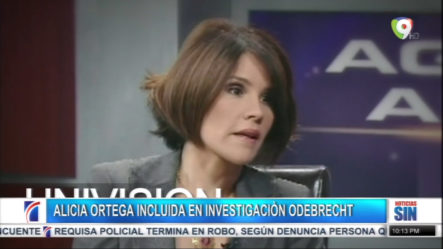 Alicia Ortega Incluida En Investigación ODEBRECHT
