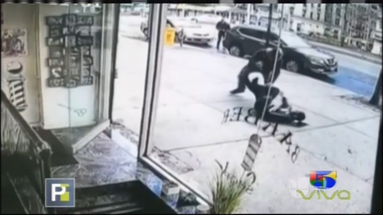 ¡FUERTES IMÁGENES! Una Dominicana Es Brutalmente Agredida Con Un Destornillador En Nueva York