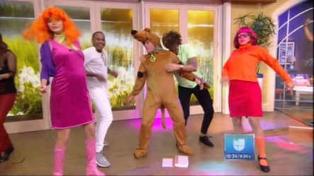 Los Dominicanos Francisca Lachapel Y Dj Kass Bailando Scooby Doo Pa Pa