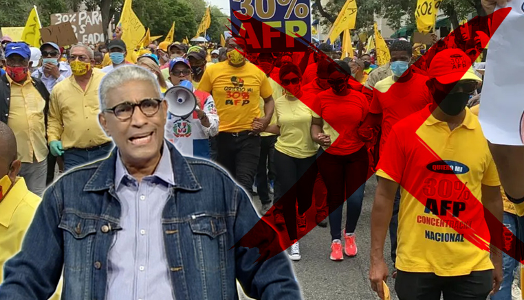 Johnny Vásquez En Desacuerdo Con Las Acciones De Los Trabajadores Que Reclaman 30% AFP