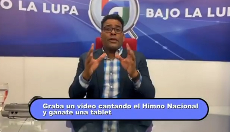 John Berry Regalará Tablets A Quienes Resulten Ganadores Enviando Un Video Cantando El Himno Nacional