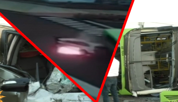 Momento Exacto De Trágico Accidente Entre Una  Jeepeta Y Una OMSA, ¡no Creerás Cómo Terminó!