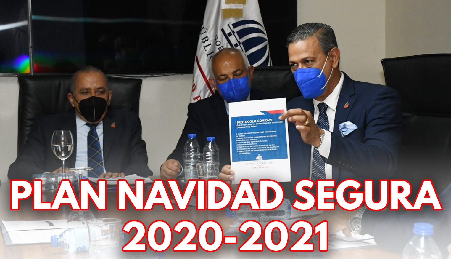 Autoridades Del MP Anuncian Lanzamiento Del Plan Navidad Segura 2020-2021