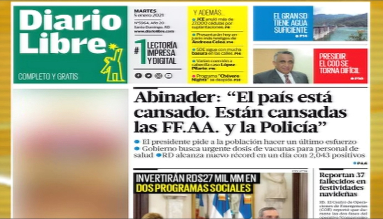 Las Principales Portadas De Los Periódicos En El Día De Hoy 5 De Diciembre Del 2021