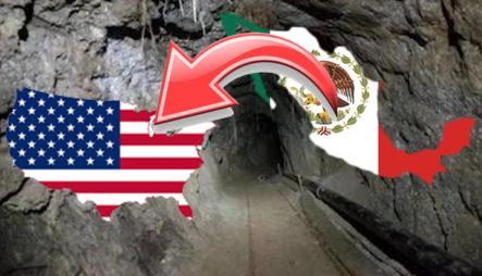 ¡INSÓLITO! Descubren Túnel Subterráneo En México Que Conduce A Estados Unidos