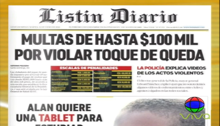 Las Principales Portadas De Los Periódicos En El Día De Hoy 12 De Enero Del 2021