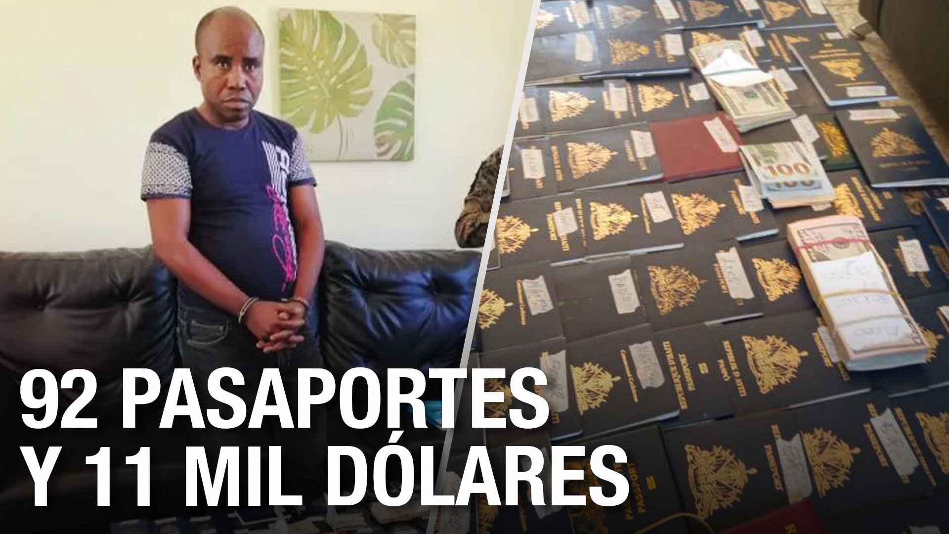Detienen Haitiano Con 92 Pasaportes Y El Cónsul Se Desvincula Totalmente | ¿Quién Es El Culpable? 