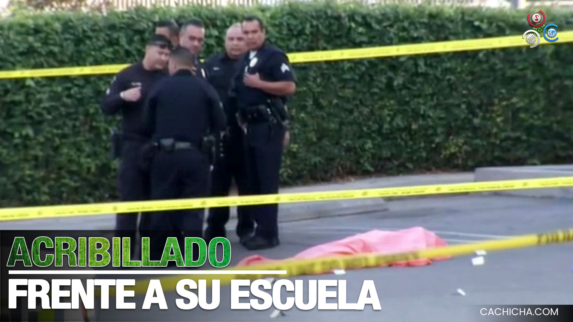 Otro Menor De Edad Acribillado A Balazos Frente A Su Escuela