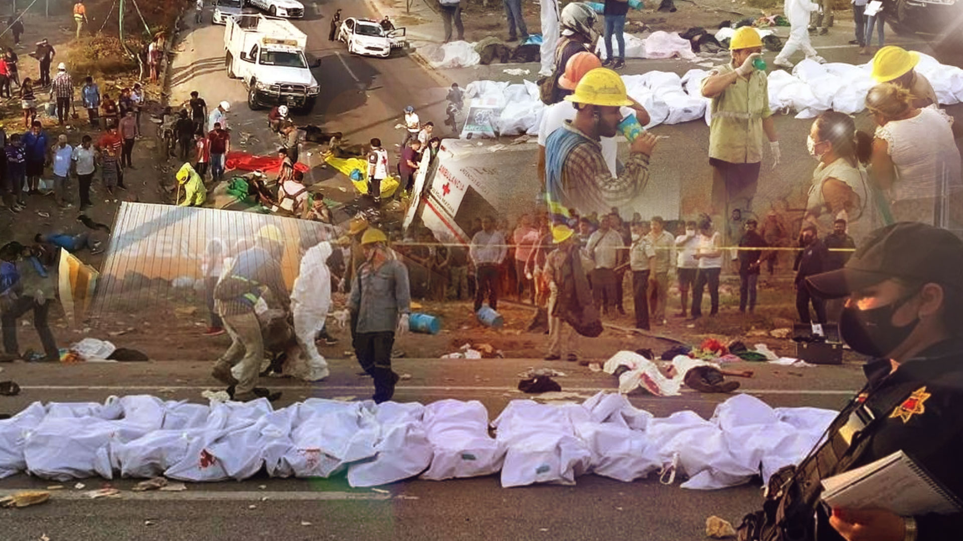 ¡En Video! Camión Que Transportaba Migrantes En México Se Voltea Y Deja Al Rededor De 54 Muertos Y Más De 100 Heridos