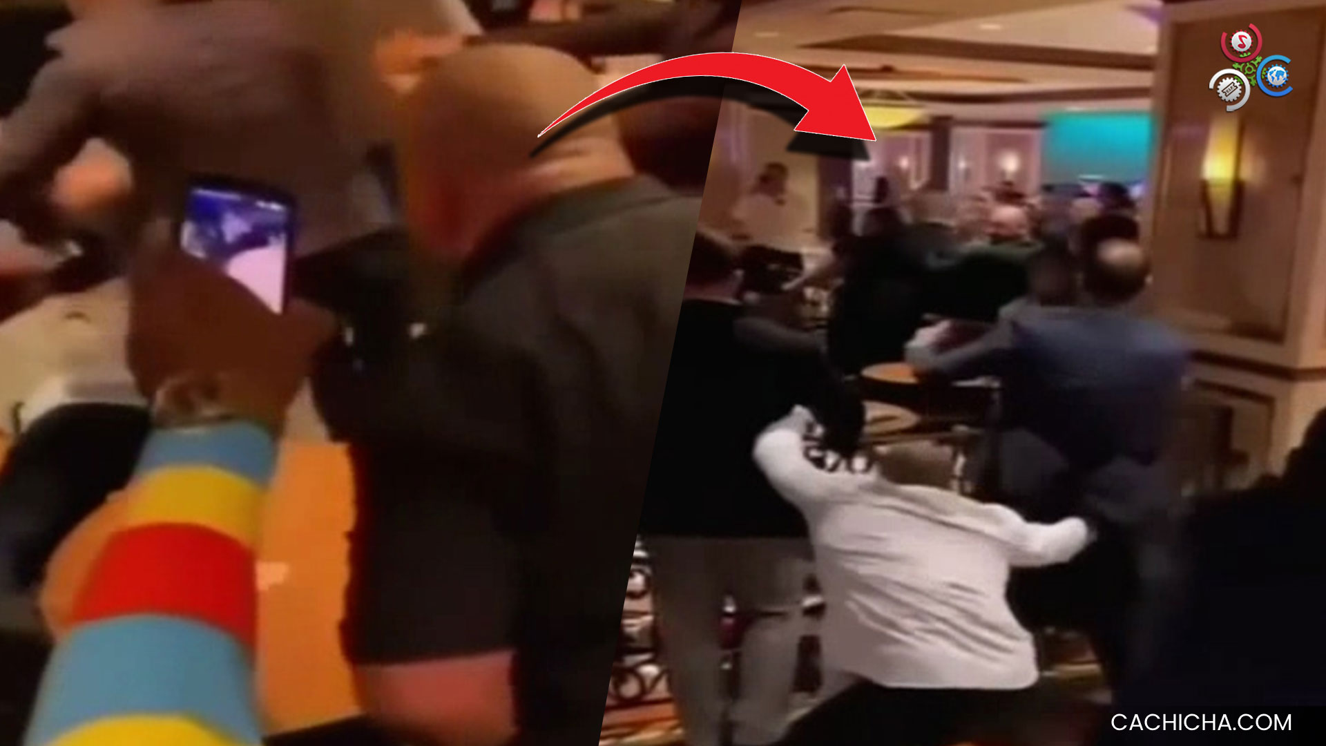 Personas Se Entran A Golpes En Pleno Evento De Un Casino