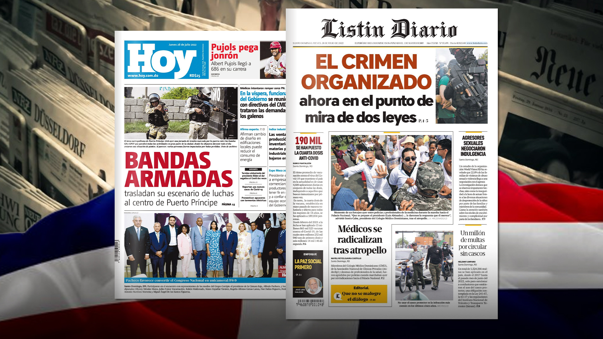 Las Portadas De Los Principales Periódicos | 28-07-2022