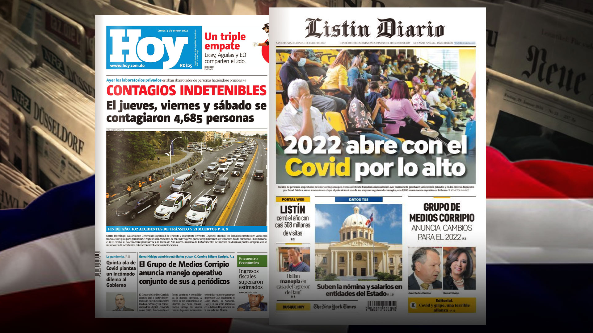 Principales Portadas De Periódicos Nacionales