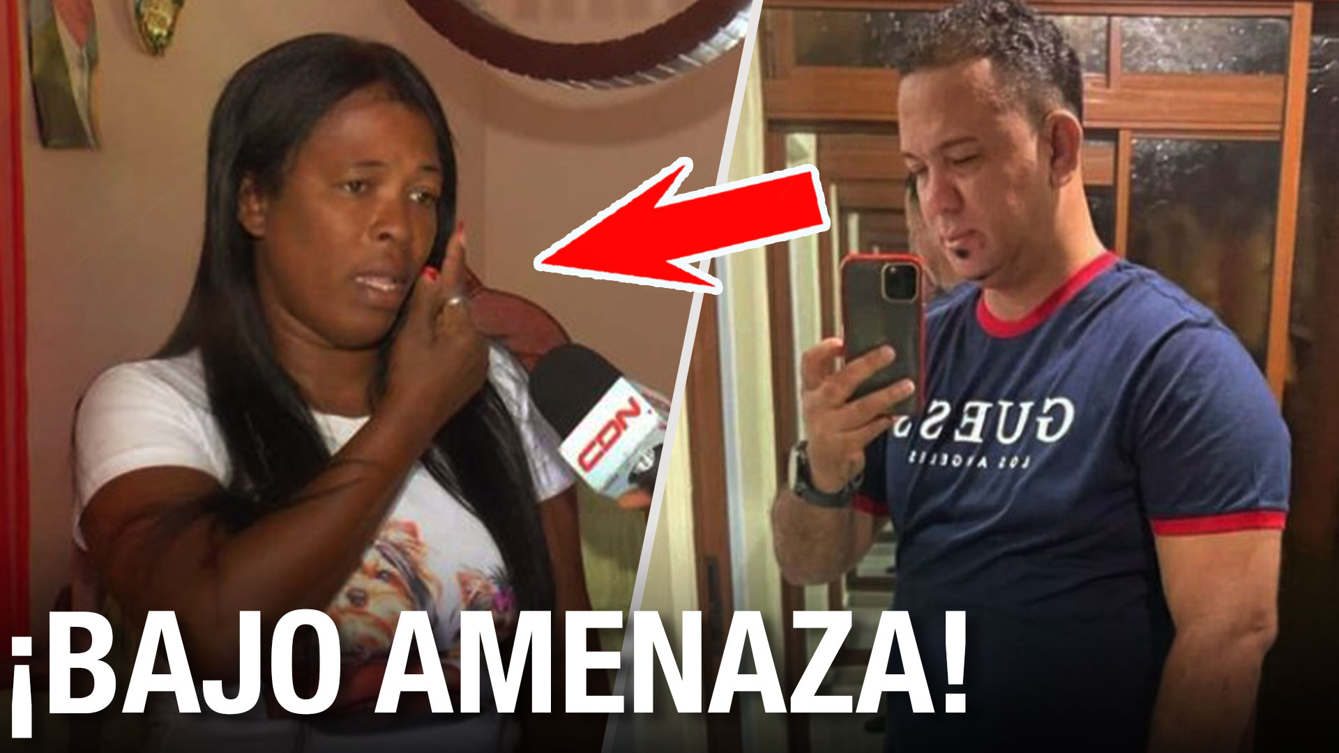 Alguien De Poder Lo Mantiene Escondido Y Amenazan La Familia De La Mujer | El Abusador De Baní