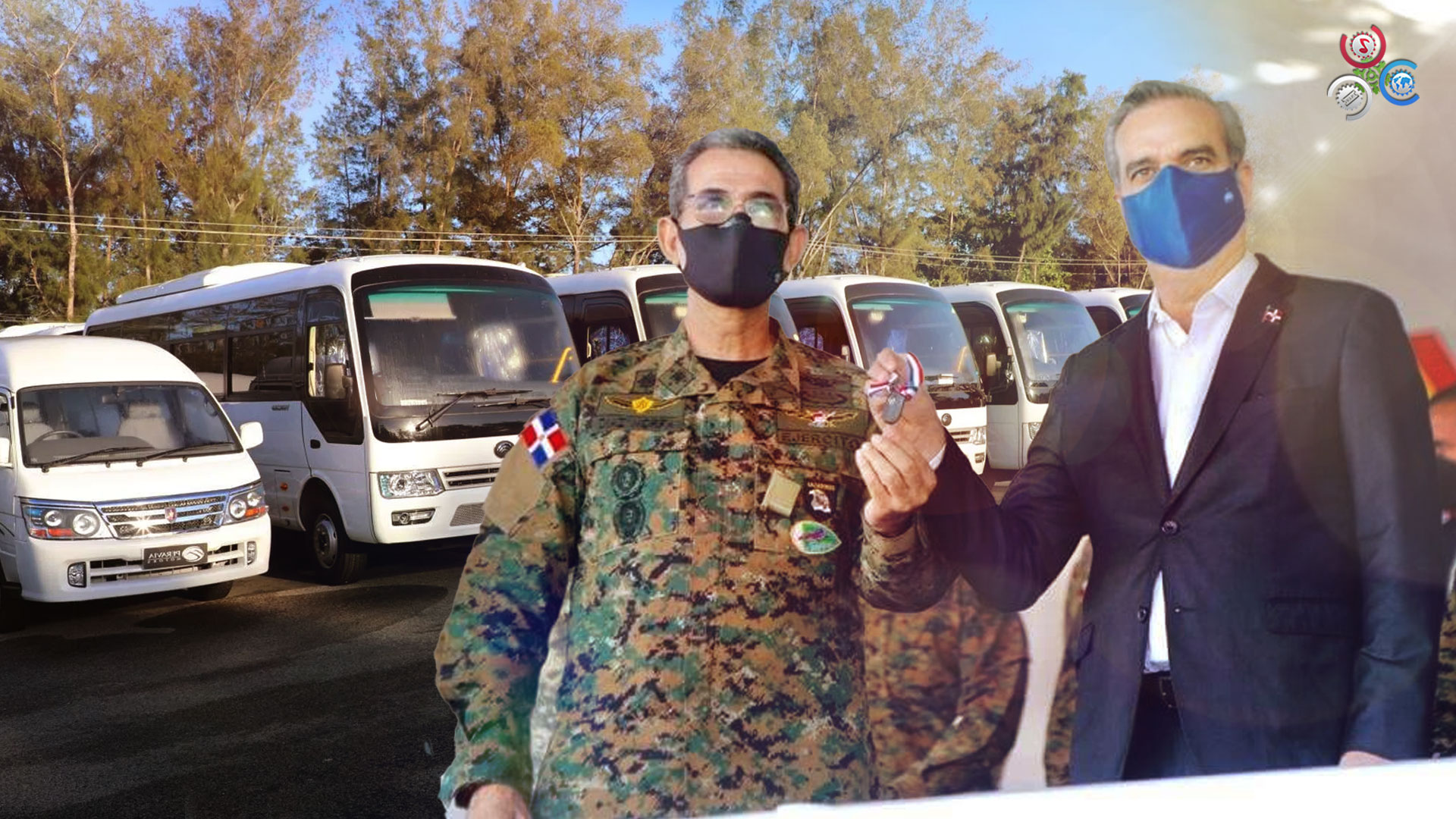 Presidente Abinader Hace Entrega De 305 Vehículos A La FF.AA Para Labores De Seguridad Y Defensa